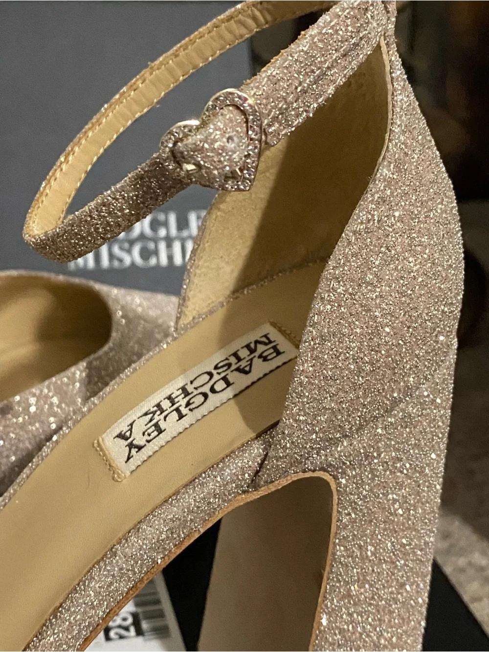 Badgley Mischka Jayne Platform Heels Shoes Size 7.5